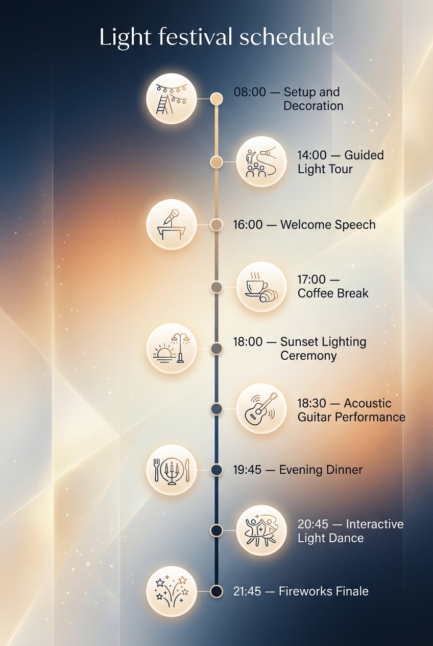 Light festival schedule: A Pro Planner’s Guide — visual timeline