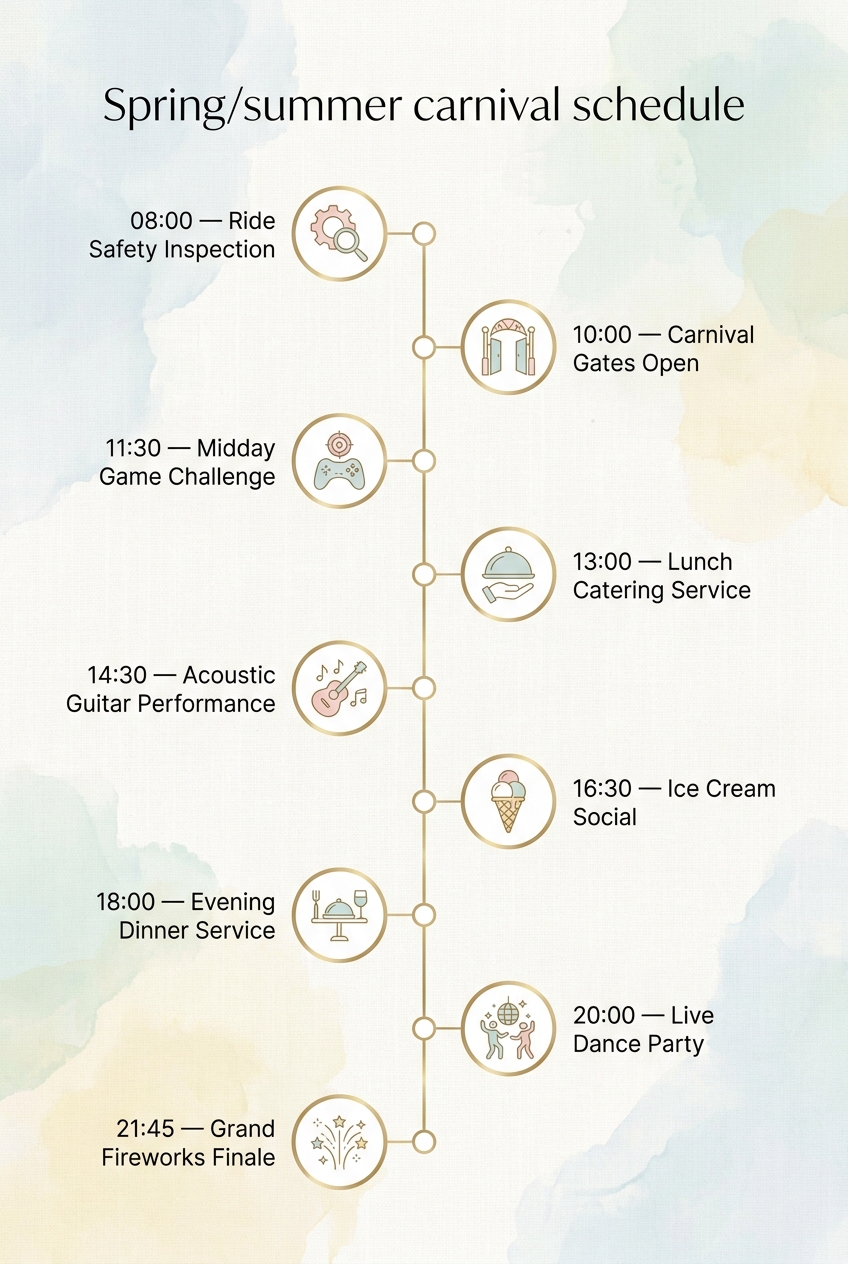 Spring/summer carnival schedule: A Pro Planner’s Guide — visual timeline